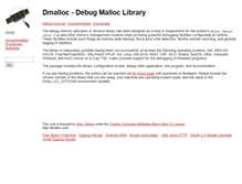 Tablet Screenshot of dmalloc.com